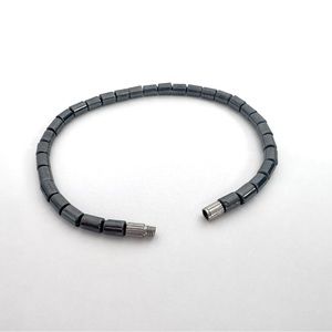 Hematite Bracelet 6 1/2”.